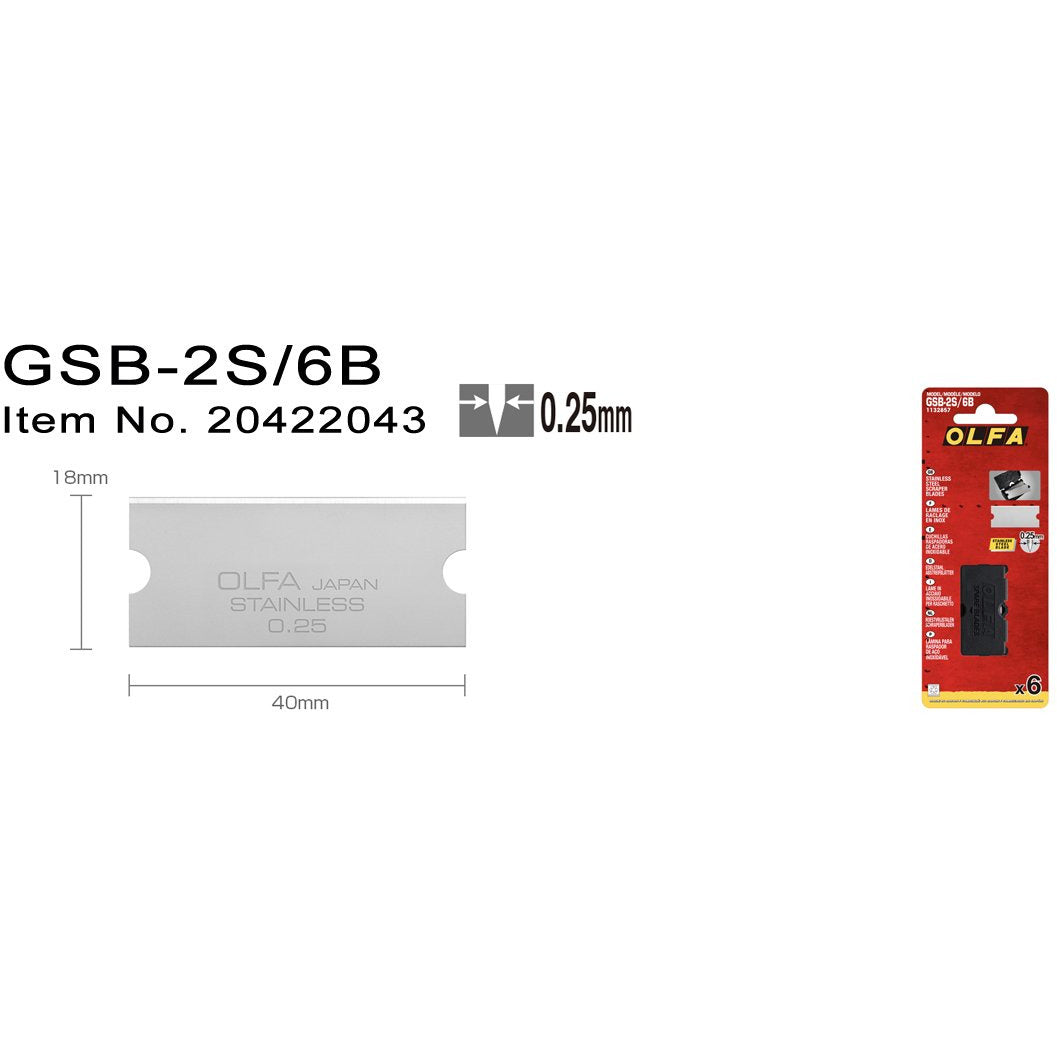 GSB2S/6B skrabeblad for GSR2
