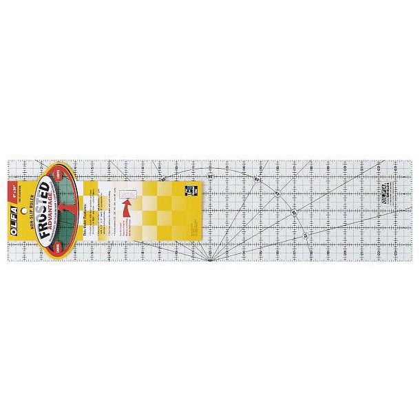 QR6x24 Quilt Ruler NonSlip