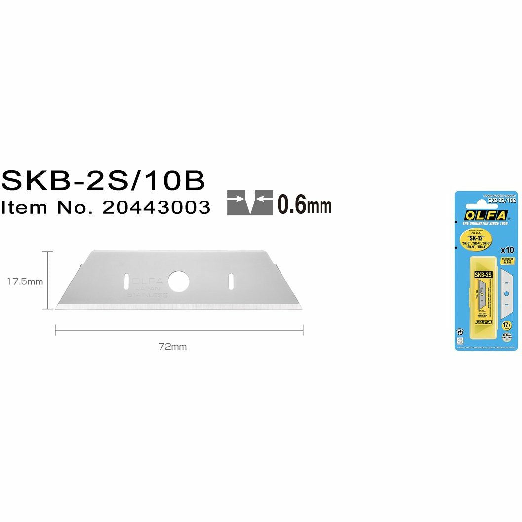 SKBS2 rustfri blade til SK12