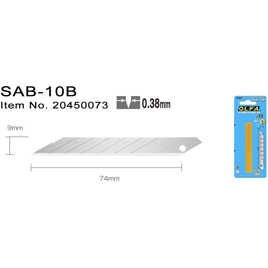 SAB-10B Brytblad 30° - 10 st.
