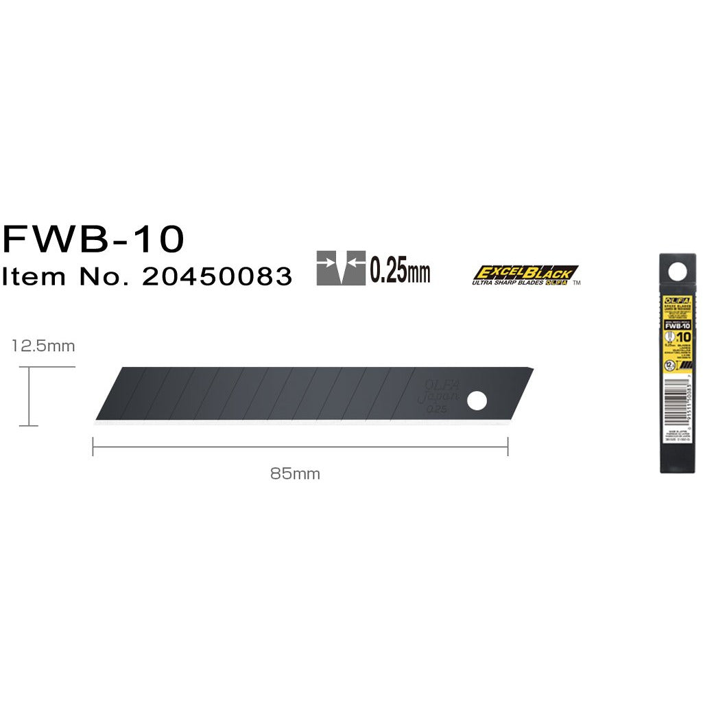 FWB-10 Knivblad 12,5 mm