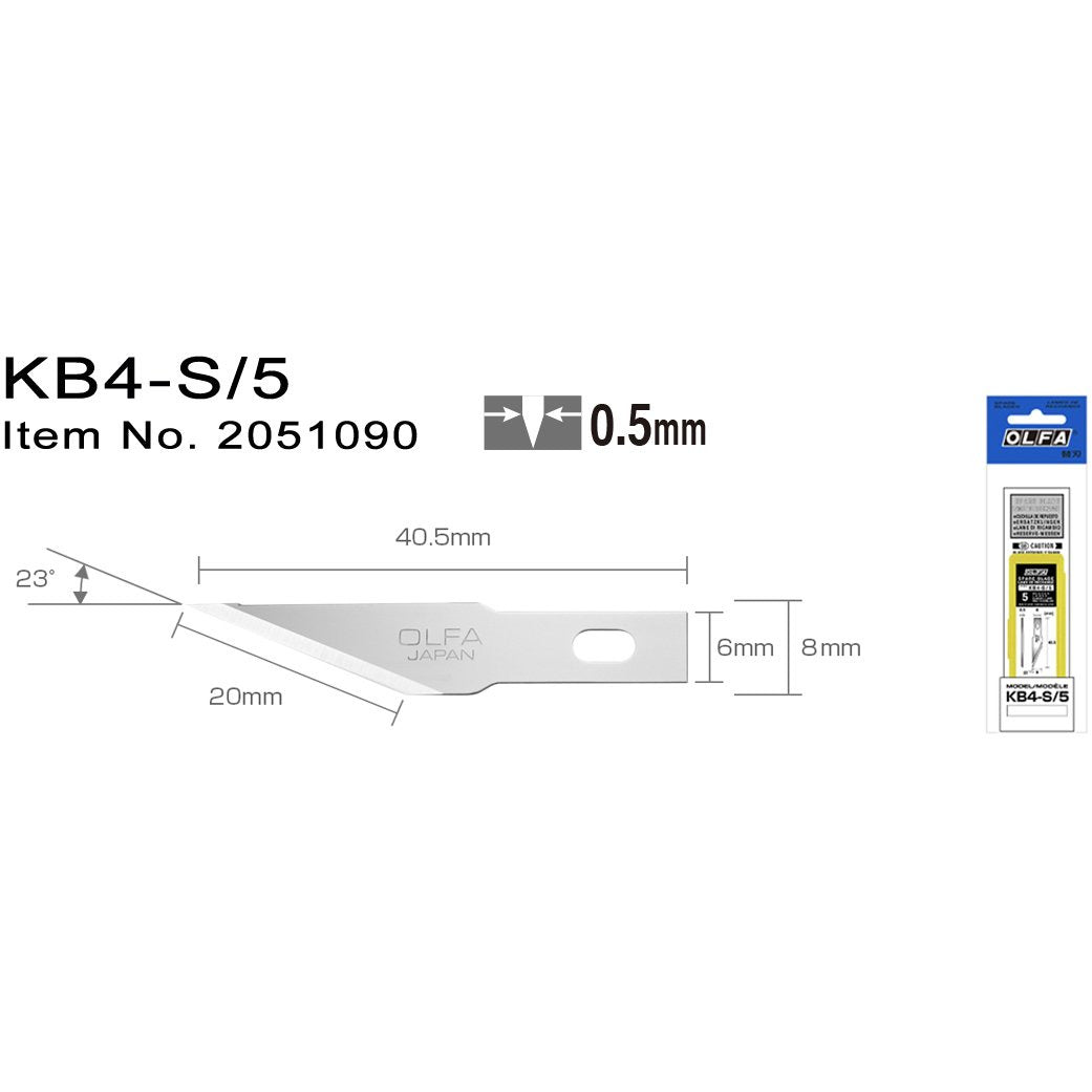 KB4S/5 knivblad for AK4/