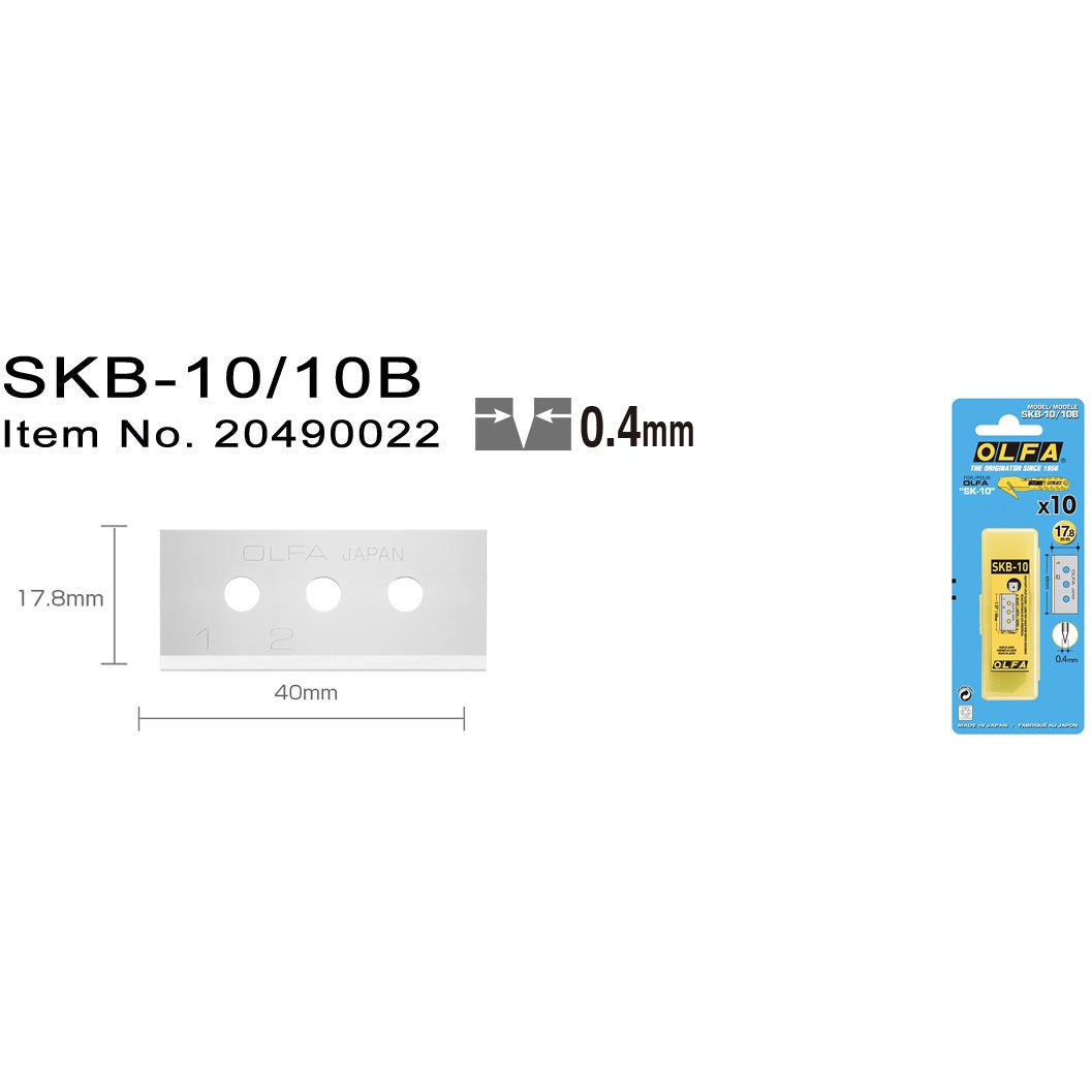 SKB10/10B knivblad til SK10